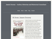 Tablet Screenshot of jamesdurney.com